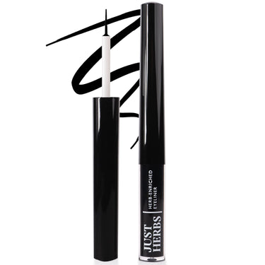 Just Herbs Eyeliner Waterproof And Smudge Proof, Long Lasting Matte Eyeliners 2 Ml (Deep Black)